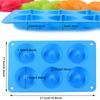 6 Cavity Silicone Donut Mold Chocolate Dessert Baking Pan Non-Stick Silicone Cake Mold Oven Baking Tools Cake Decoration Tools