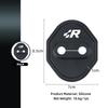4-Piece Set of Universal Wear-Resistant Silicone Car Door Lock Covers For VW R Scirocco Jetta Passat Polo Tiguan Sharan Touran BJP1