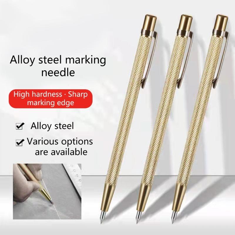 Accuracy Ground Steel Engraving Pens for DIY Glass Tile Cutting and Metal Marking Activities