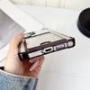 Glitter Silicone Card Slot Case Shell For Smausng S25 Edge S24 FE S23 Ultra A56 A36 A16 A15 A55 A35 Solid Color Frame Clear Shockproof Phone Cover