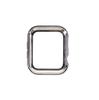 Electroplated PC Frame+Tempered Glass Screen Protector Case for Apple Watch Series SE/SE (2022)/6/5/4 44MM