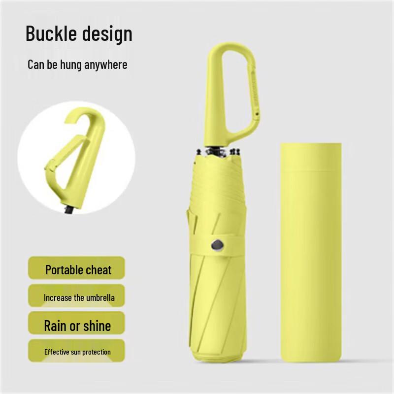 Ximengyuan 8-Rib Manual Windproof UV Protection Folding Umbrella