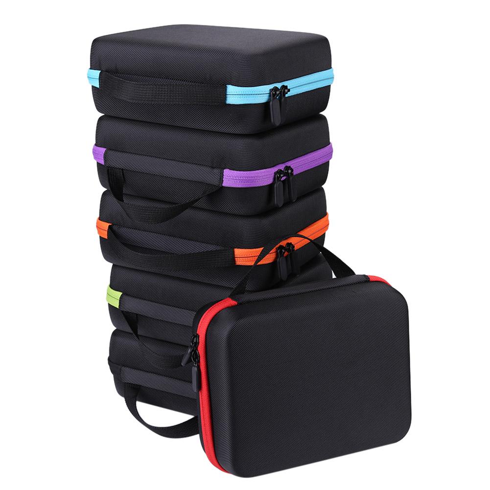 30 Slots 10/15ML Essential Oil Storage Case Shockproof Carrying Boxs Portable Travel Carrying Bags Organizer Holder