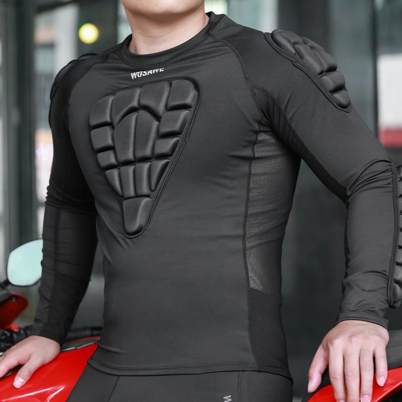 WOSAWE Hip Protector Motorcycle Shorts Skating Motocross Hip Butt Paddeds Skiing Snowboard Shorts Sports Protective Gear