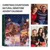 Gem-Stone Advents Calendar Natural Crystal-Ore Science Educational Mineral 24 Days Exploration Discovery Understanding Journey