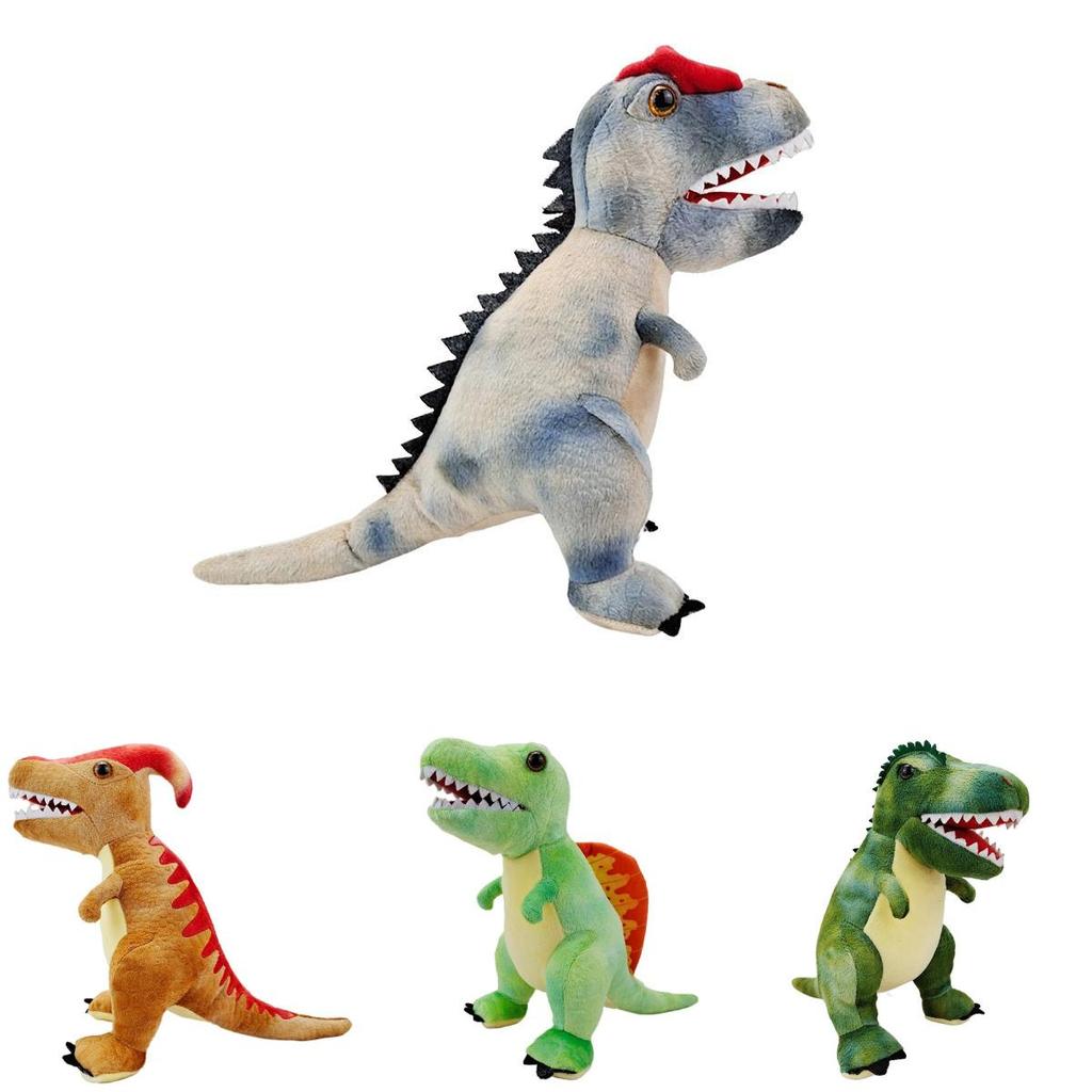 Adorable Plush Dinosaur Stuffed Toys Perfect Holiday Gifts Triceratops And T-rex