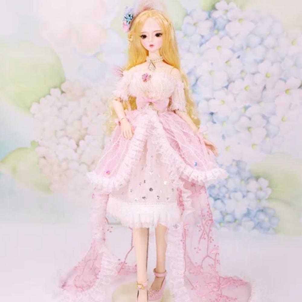 Cena Specjalna Lalka DBS 1/3 BJD Mechaniczne Stawy Ciało Z Makijażem W Tym Włosy Oczy Ubrania 62cm Wysokość Dziewczęcy Senna Wróżka