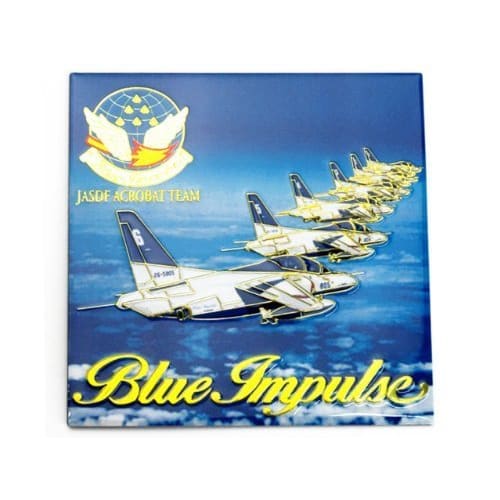 Kokusaiboeki Original Sticker Blue Impulse Formation Finished Product