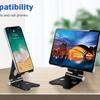 Aluminum Alloy Foldable Mobile & Tablet Stand - Portable & Universal
