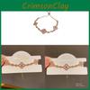Elegant Floral Alloy Bracelet With Sparkling Zirconia For Women Summer Fashion Accessory