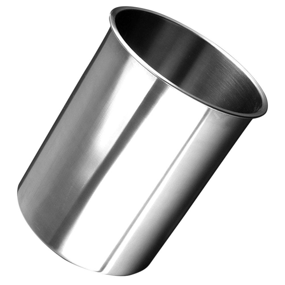 Eiswürfelbehälter aus Edelstahl für die Bar, Metalleimer zum Kühlen von Getränken, kleiner Blumeneimer