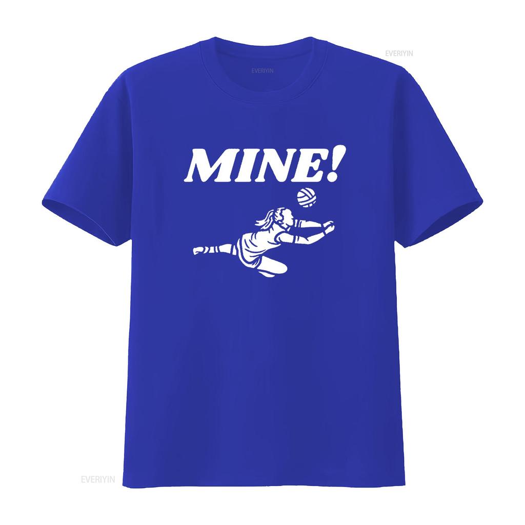 Funny Volleyball Players Libero Mine T Shirt vintage Washed Stylish Versatile Unisex graphic Slightly Casual homme Breathable