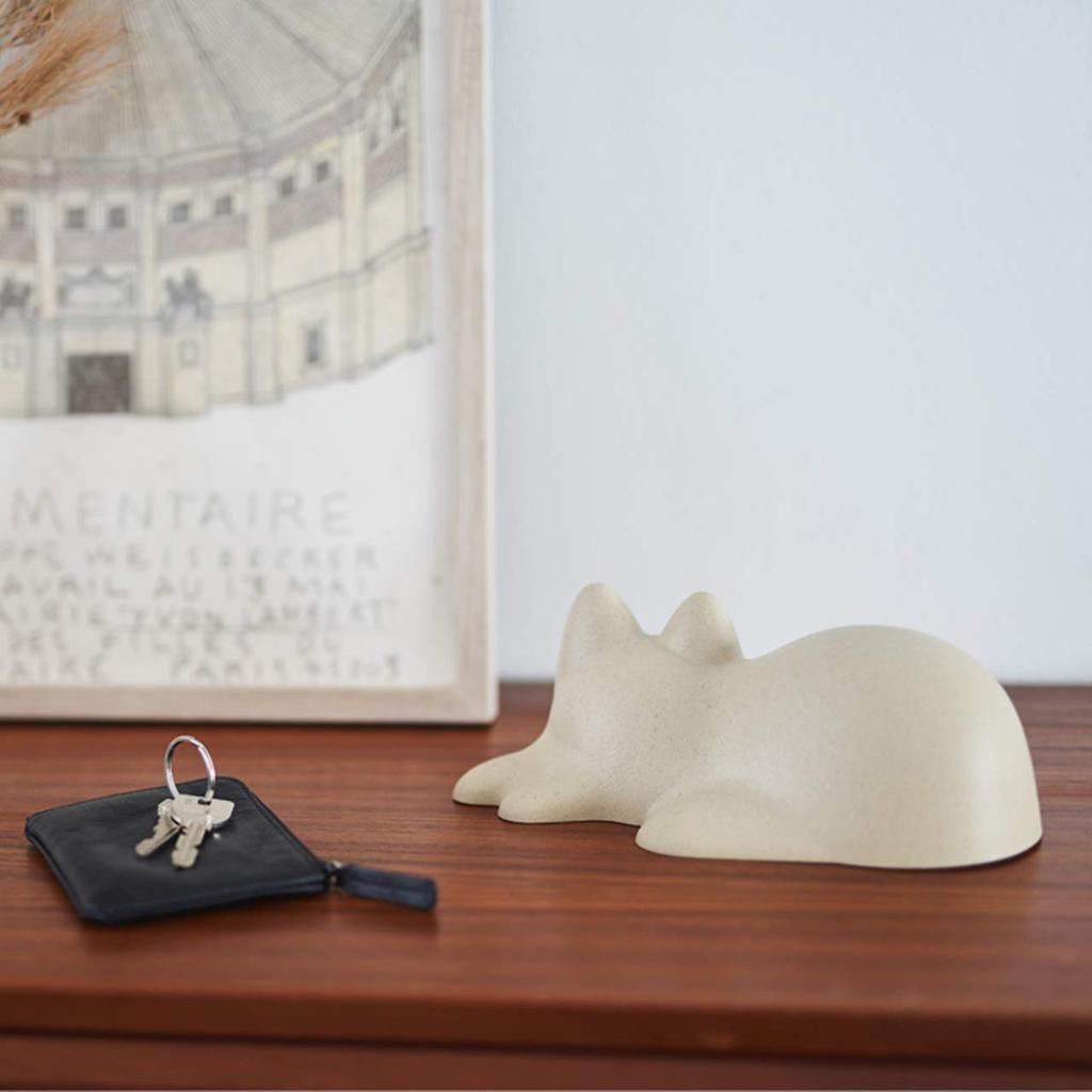 Bio White Cat Cup | Cat-shaped Cup by H Concept, 23.3 X 12.1 X 9 Cm, DA-1260-WH