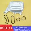 Baificar Brand New Oil Cooler Cover Oil Filter Base V864374580 For Peugeot 308CC 3008 Citroen C4 DS5 MINI 1.6 THP EP6