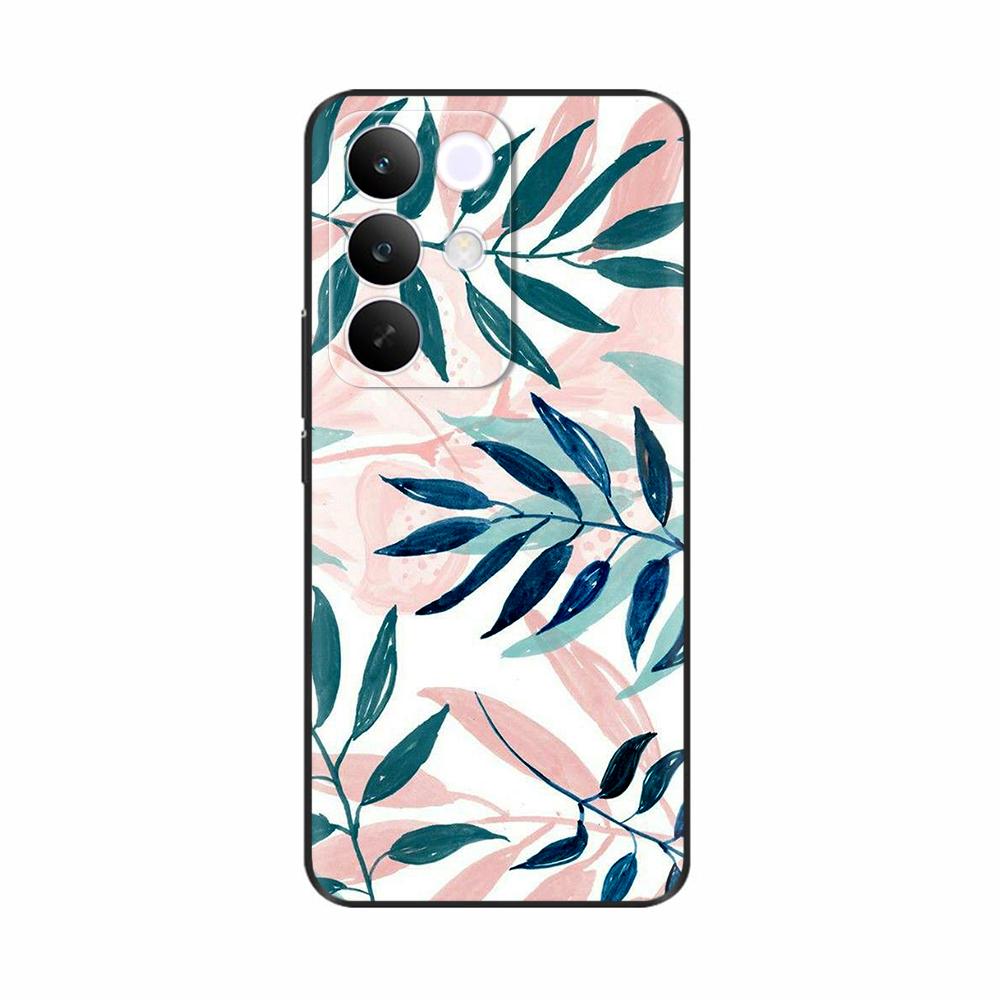For OPPO Realme C85 5G Case Flower Soft Matte Silicone Back Cover For Realme 15x RealmeC85 C 85 4G 5G Full Phone Shell Fundas