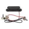 6 String Guitar Pickup Wiring Harness 500k Prewired Single Coil Pickups with Volume Tone Control for