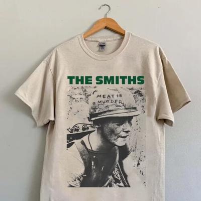 #Smiths Vintažiniai marškinėliai, Meat is Murder marškinėliai Unisex