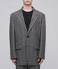 Musinsa Standard Glen Check Oversized Blazer [Brown]