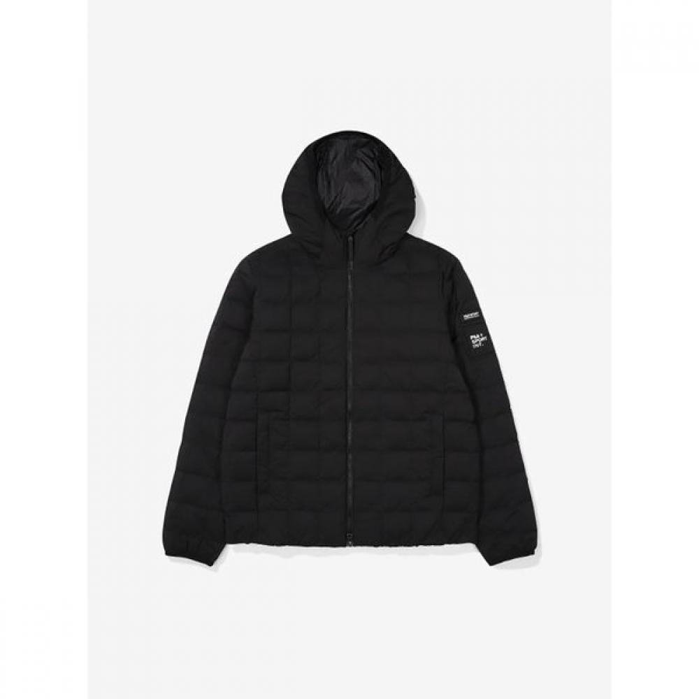 Fila Hooded Down Lightweight Padding Check Quilting