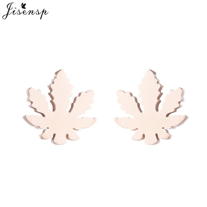 Casual Stainless Steel Tree of Life Earring for Women Lotus Grass Ear Jewelry Girls Delicate Flower Earrings Gifts Accessories