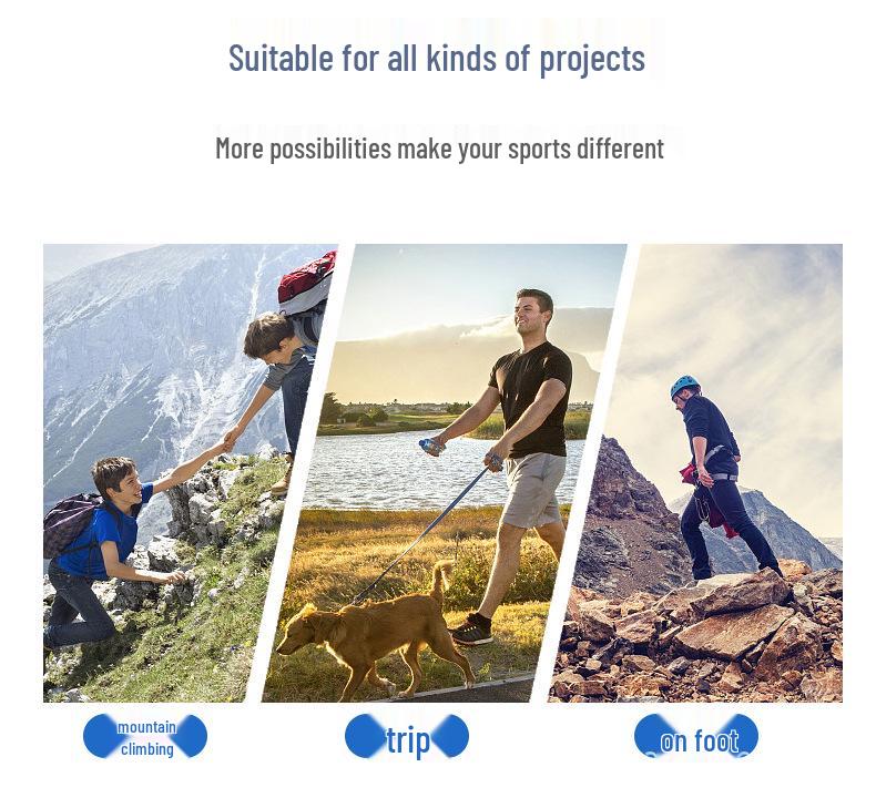 Large Capacity Water-Repellent Multifunctional Mountaineering & Travel Backpack
