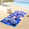 Custom Chelsea Print Beach Towel, Large Soft Quick Dry Towel for Beach Camping Swimming
