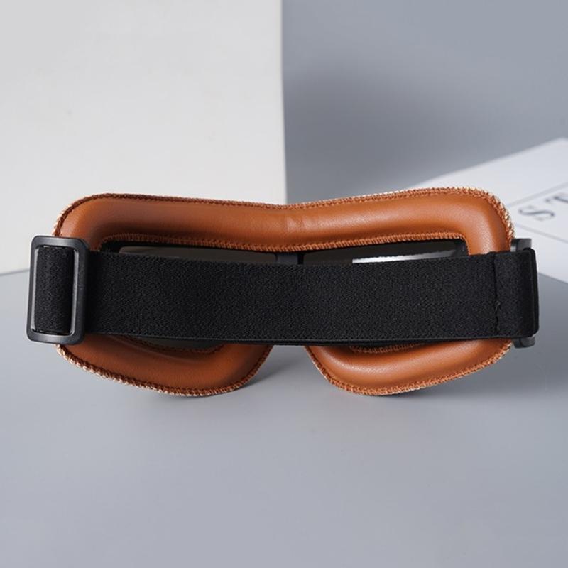 Motorcycle Goggles Vintage Leather Riding Glasses Scooters ATV Off-Road Anti-Scratch Dust Proof Eyewear