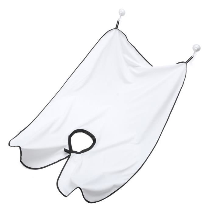 

Panlom® Cape Robe Coupe Cheveux Barbes Etoffe Protection Mèche Tombé Imperméabilisant pour Adulte