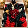 Φλαναλελέ ΚουβέρταKrampus Ζεστή Μαλακή Ρίψη Κουβέρτας για Εσωτερική Χρήση σε Καναπέ Κρεβάτι Σαλόνι
