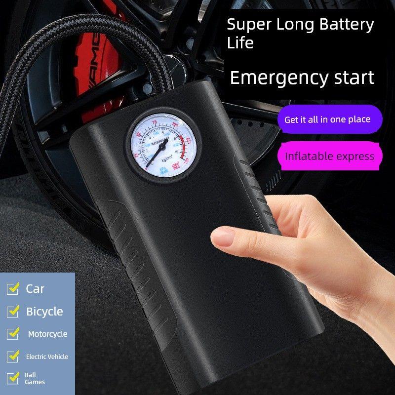 Electric Car Air Pump, Portable Car Air Pump, Wireless Tire Multi-Function Air Pump
