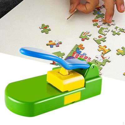 Jigsaw Puzzle Making Machine Maker Prägespielzeug Papier Handwerk DIY Werkzeug