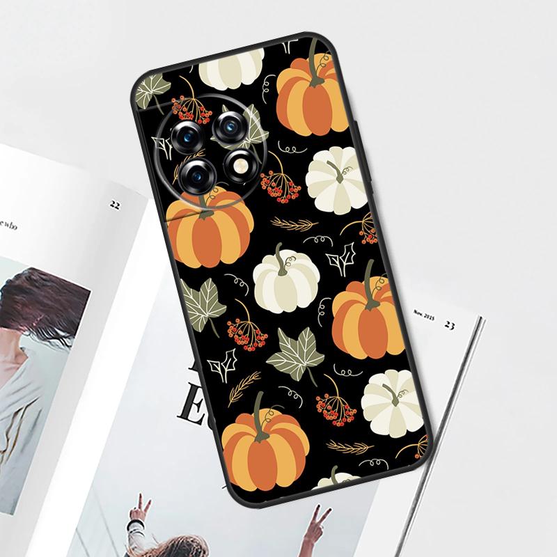 Herbst Kürbis Hülle Für OnePlus Nord CE 5 3 4 Lite N20 N30 OnePlus 15 13 12 11 9 10 Pro 13T 13R 10T Abdeckung