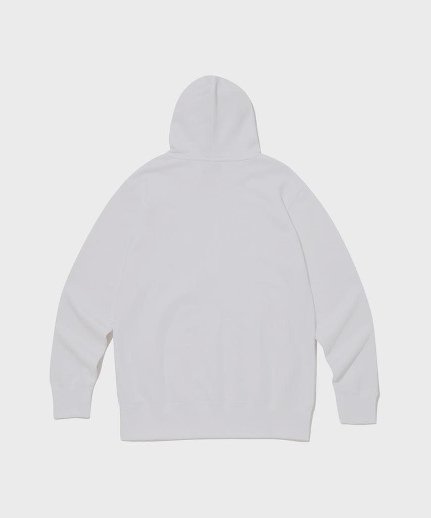 Champion Basic C Logo Zip-Up Hoodie White