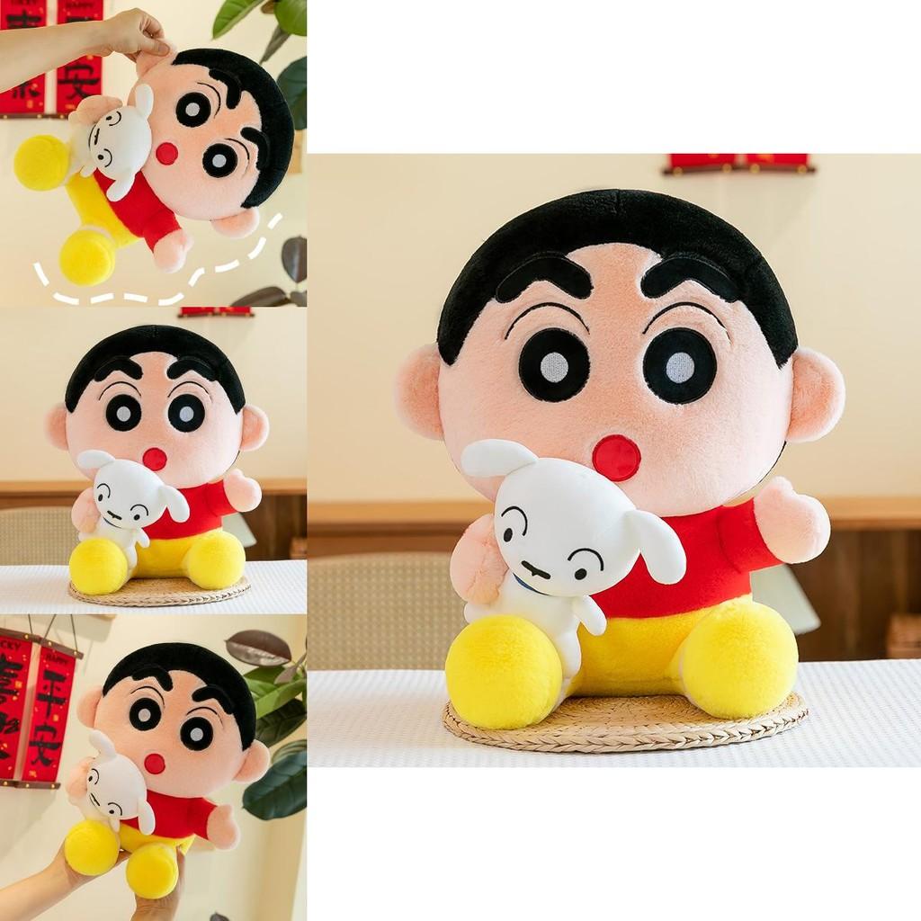 Adorable Japanese Style Plush Crayon Shinchan Doll Gift For Kids 35cm 45cm 60cm 80cm
