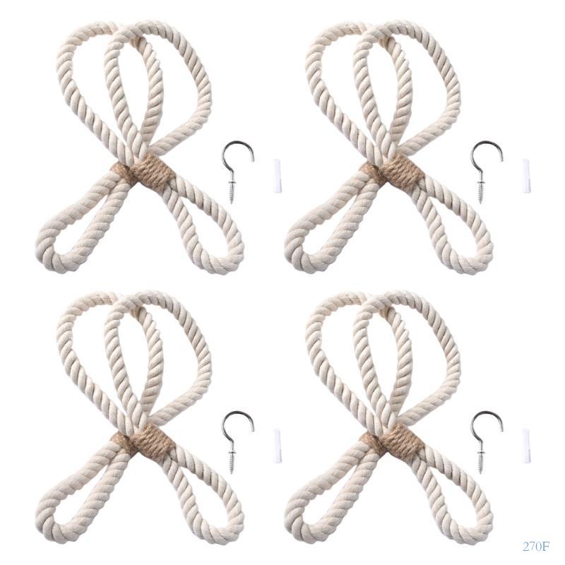 270F Natural Curtain  Rope Curtain Tiebacks For Enhancing Home And Offices Space