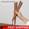 Wooden Shovel High Temperature Resistance Cooking Spatula Oil Resistivity Teak Wood Ladle for Camping BBQ for Outdoor