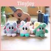 Cute Adorable Big-eyed Kirby Plush Toy Keychain Soft Short Plush Green Grey Pink