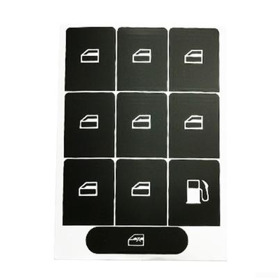 Decal Riparazione Pulsanti Set di Adesivi per Riparazione Pulsanti