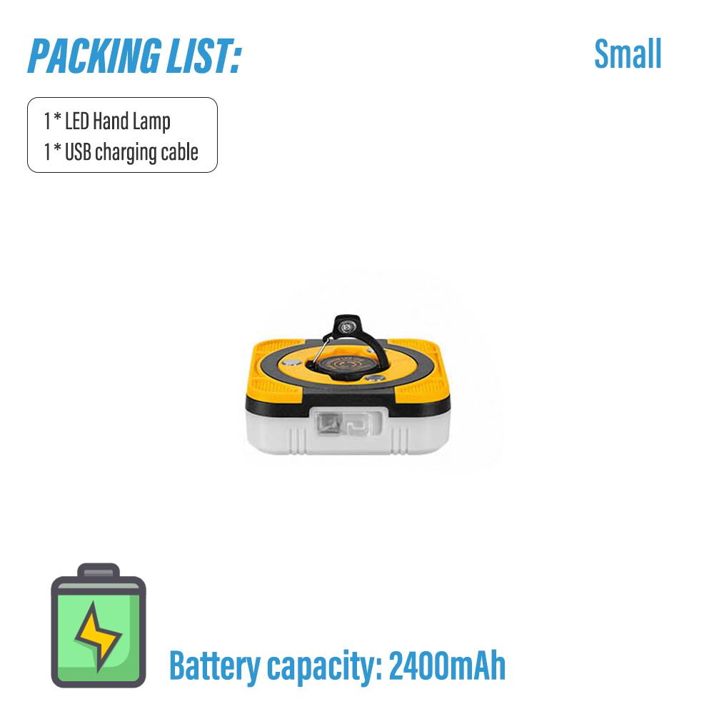 Super bright LED portable light, Multi-functional solar light with multiple lighting modes & RGB colorful lights for outdoors