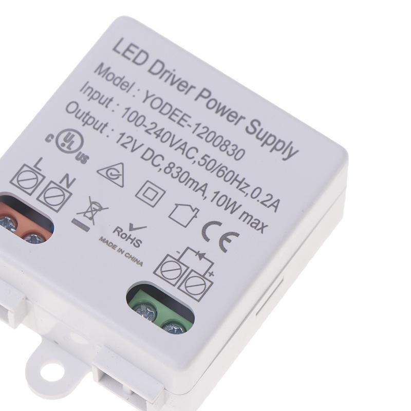 Practical Led Driver Power Supply Drive Power Supply For 12 V Led Lights Stripes Dc12V 10W Led Power Supply