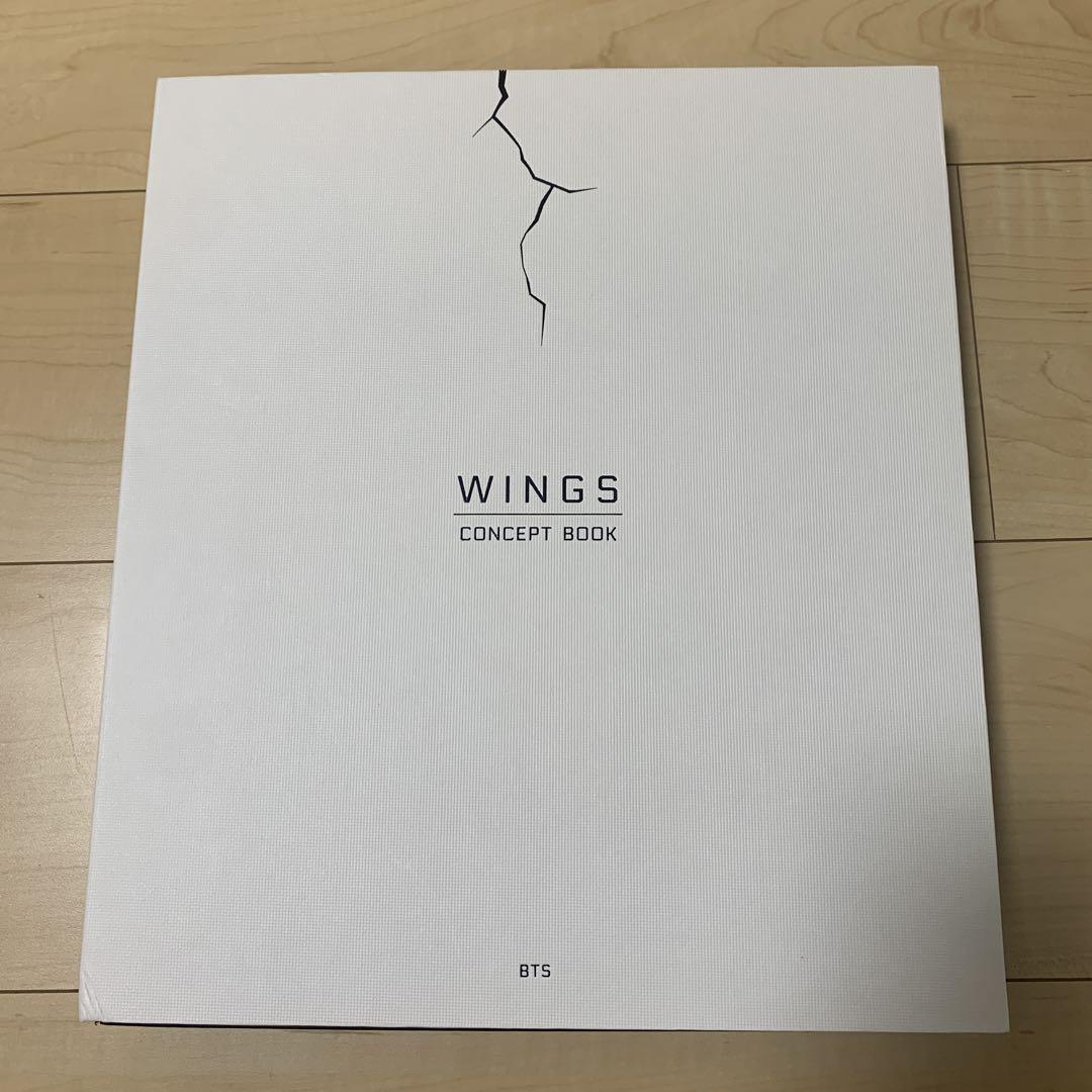 

[USED] BTS WINGS CONCEPT BOOK