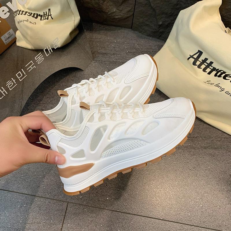 Fashion Mesh Breathable Women Shoes for Women In Summer 2025 Popular Fashion Versatile Soft Sole Anti Slip Shock-absorbing Sports Shoes