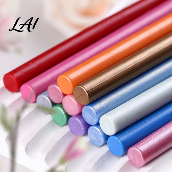 Holiday Card Making Wax 10PCS Sealing Sticks Fine Texture Seal Stamp Kit for Crafts Flexible Decorative Wax Envelope And Craft Decoration Envelopes