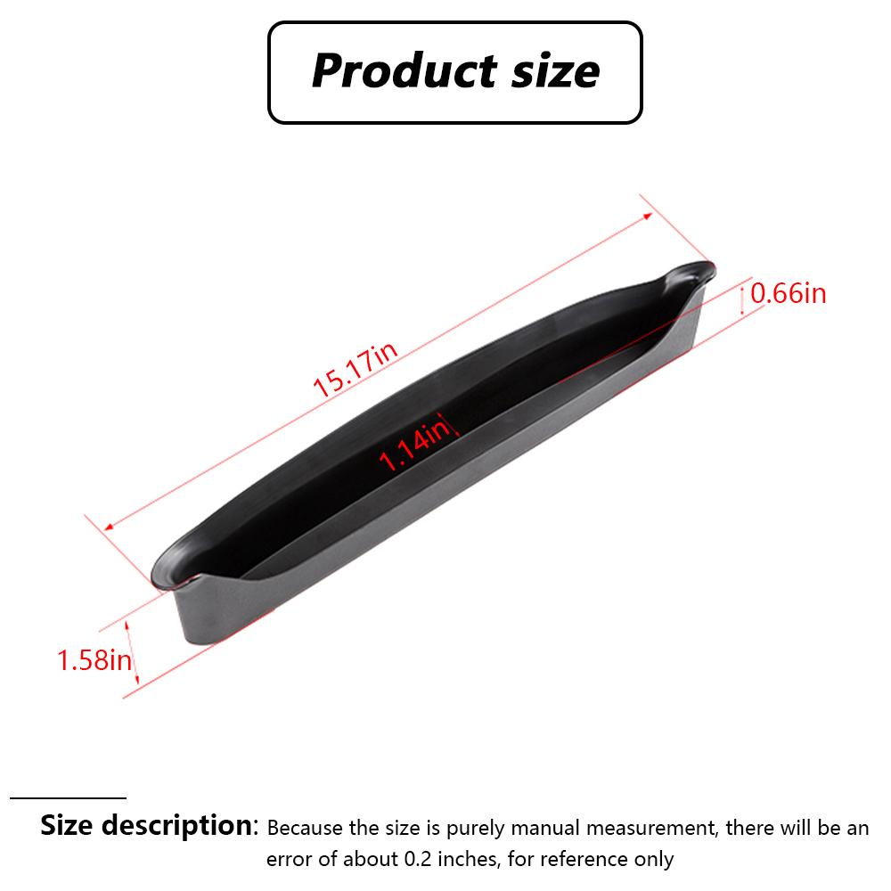 Bilgripbricka Passagerargriphandtag Förvaringsorganisatorlåda för Jeep Wrangler JL JLU 2018-2023 Griphandtagstillbehör