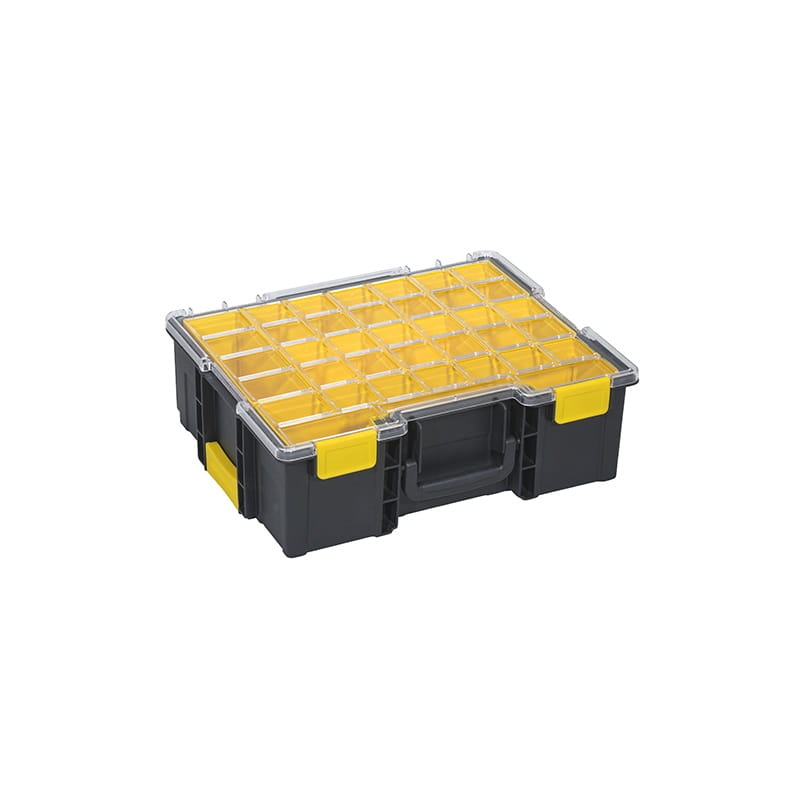 EuroPlus Organizer with 8 Yellow Containers - 435x350x145