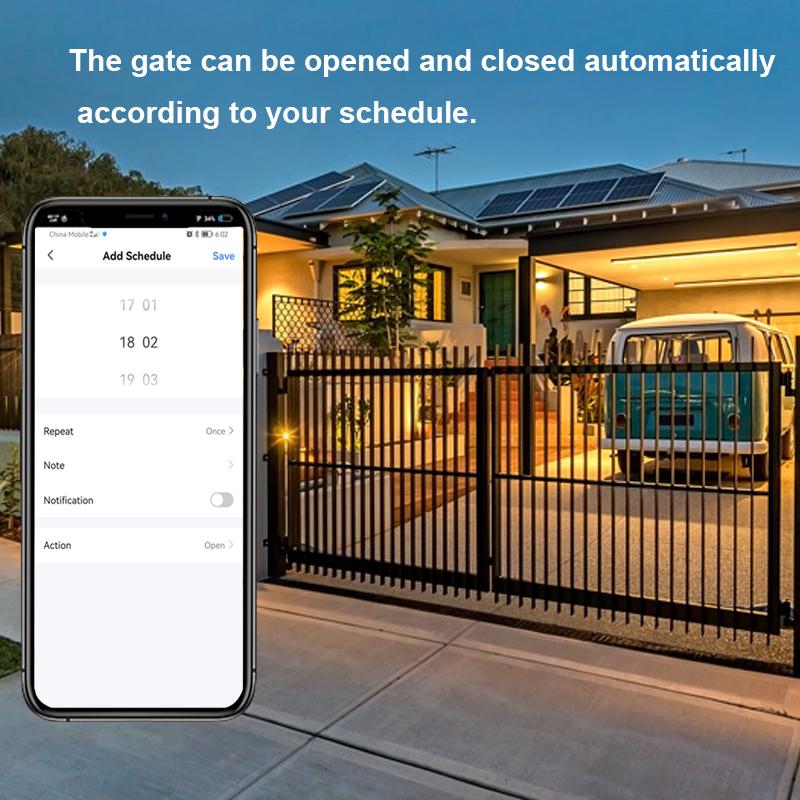 Intelligenter WiFi Garagentor Schiebetor Öffner Controller App Fernüberwachung Timer Öffnen Schließen Steuerung Funktioniert mit Tuya