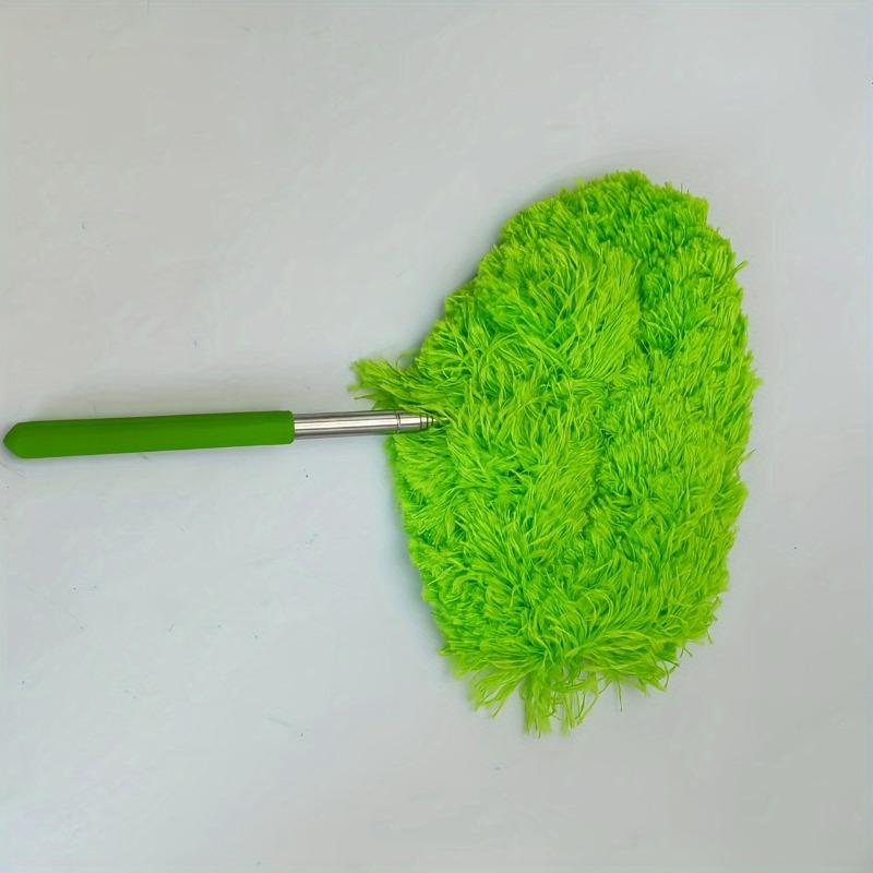 1PC Ceiling Fan Dust Collector with Telescopic Rod - Removable Brush Head for Easy Cleaning - Suitable for RV and Home Use