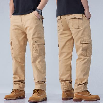 Men's Cargo Pants Work Wear Outdoor Male Trousers Multipockets  Hiking Multi Pocket Sports Fashion Loose Pants