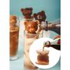 3D Ice Cube Maker Little Bear Shape Chocolate Cake  Mould  DIY Whiskey Wine Cocktail Silicone Mold Ice Cube Tray Ice Mold