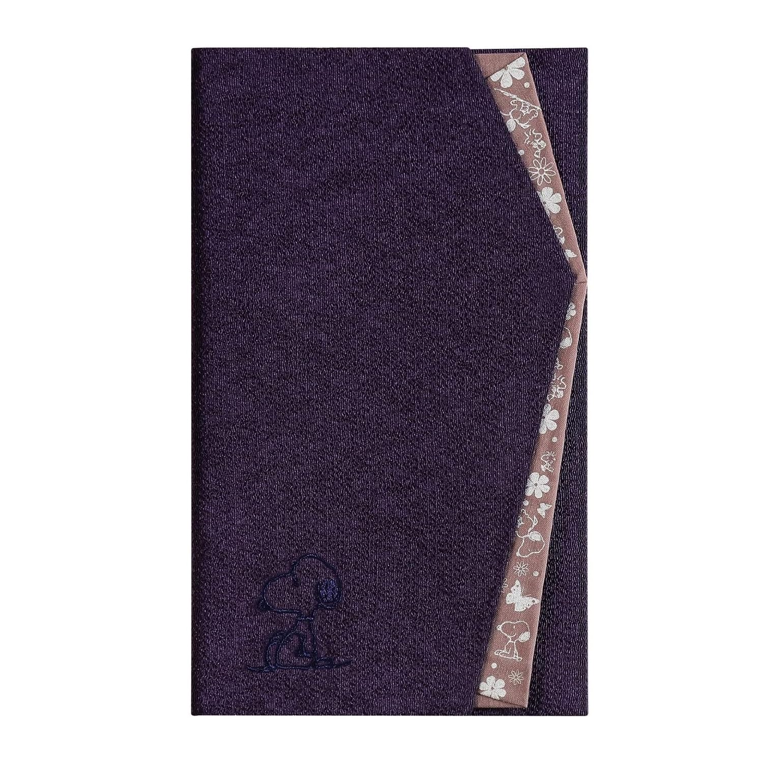 

SNOOPY Фукуса для торжеств и Стиль визитницы для золотой карты (ткань) Соболезнования, Конверт, (Цветок Фиолетовый) [Использовал]